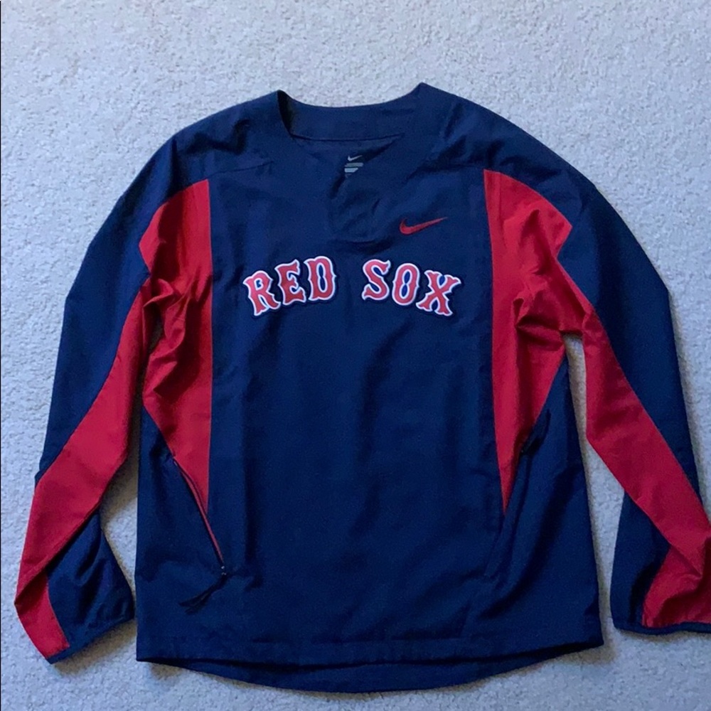 Nike MLB Red Sox lightweight long sleeve jacket